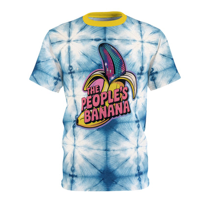 The People's Banana Shibori Custom T-Shirt