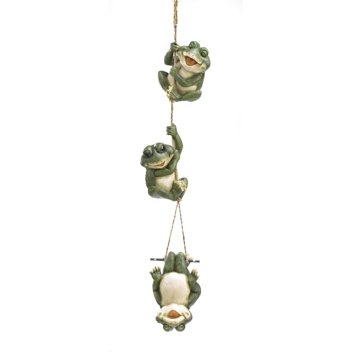 FROLICKING FROGS HANGING DECORATION