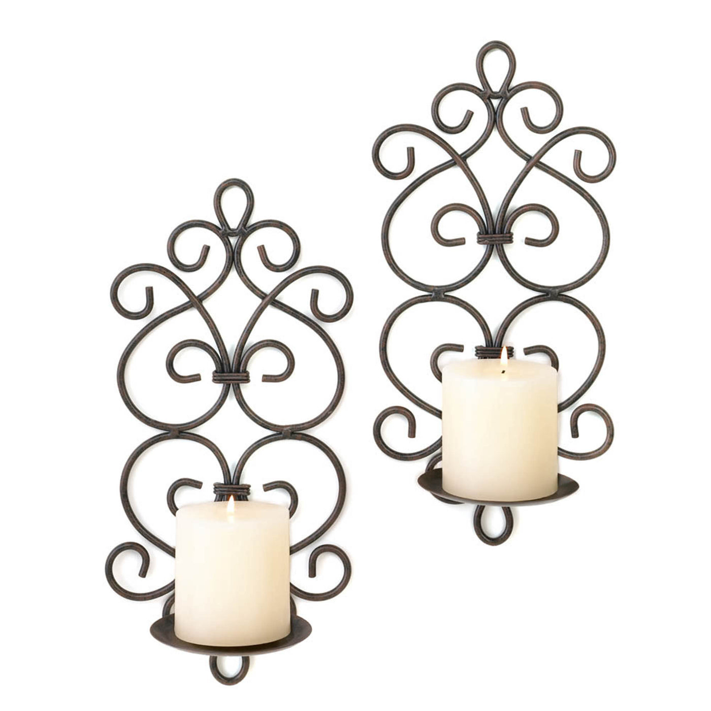 SCROLLWORK WALL SCONCES