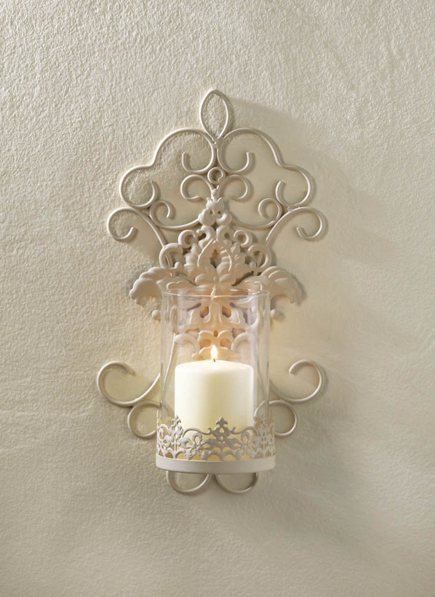 ROMANTIC LACE WALL SCONCE