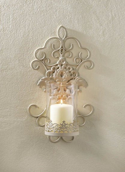 ROMANTIC LACE WALL SCONCE
