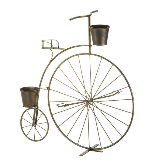 OLD-FASHIONED BICYCLE PLANT STAND