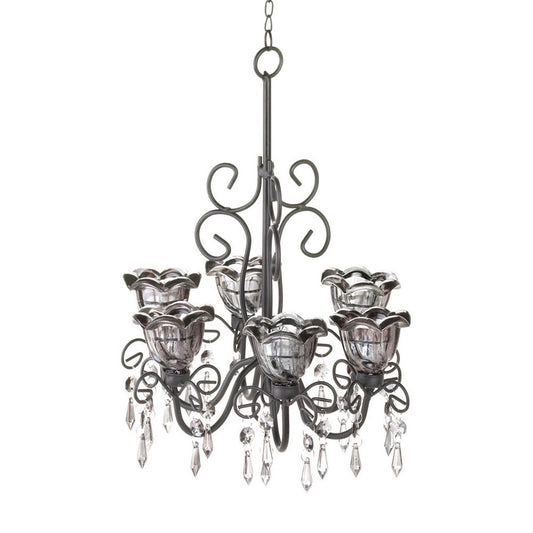 MIDNIGHT BLOOMS CHANDELIER