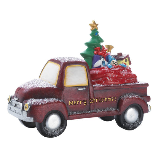 LIGHT-UP TOY DELIVERY TRUCK