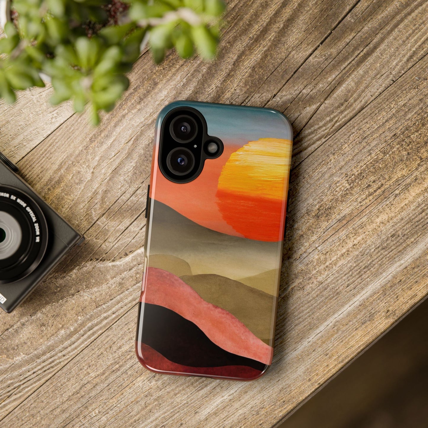 Artistic Sunset Tough Phone Case