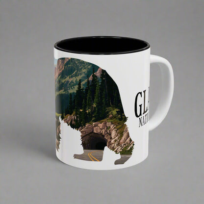 Glacier National Park Colored Coffee Mug 11oz 15oz Cup Going To The Sun Road