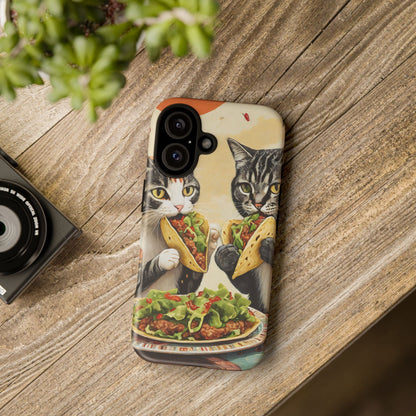 Funny Taco Cat Tough Phone Case