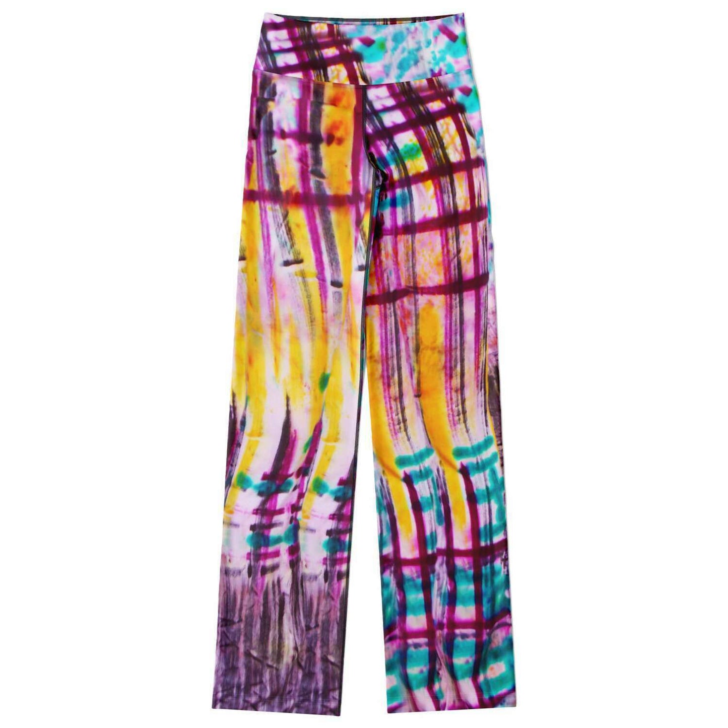 Basquiat High Waist Flare