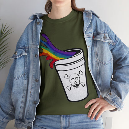 Rainbow Slushy Unisex Heavy Cotton Tee