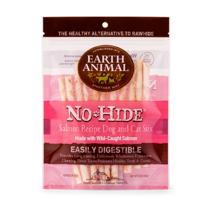Earth Animal No Hide Salmon Pet Stix (10pk) (1.6oz)