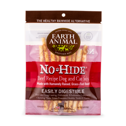 Earth Animal No Hide Beef Pet Stix (10pk) (1.6oz)