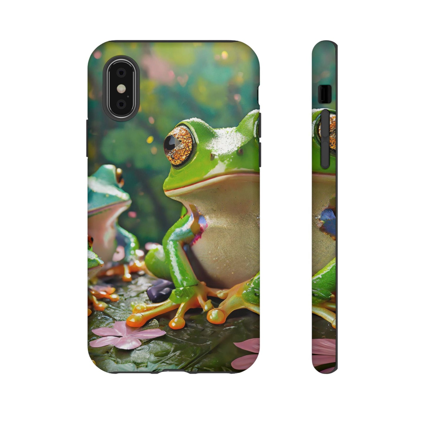 Someone Watching Colorful Frog Tough Phone Case