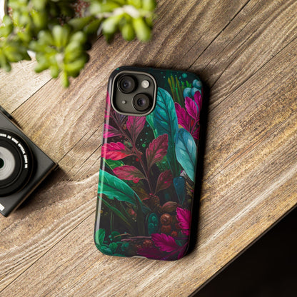 Vibrant Floral Tough Phone Case