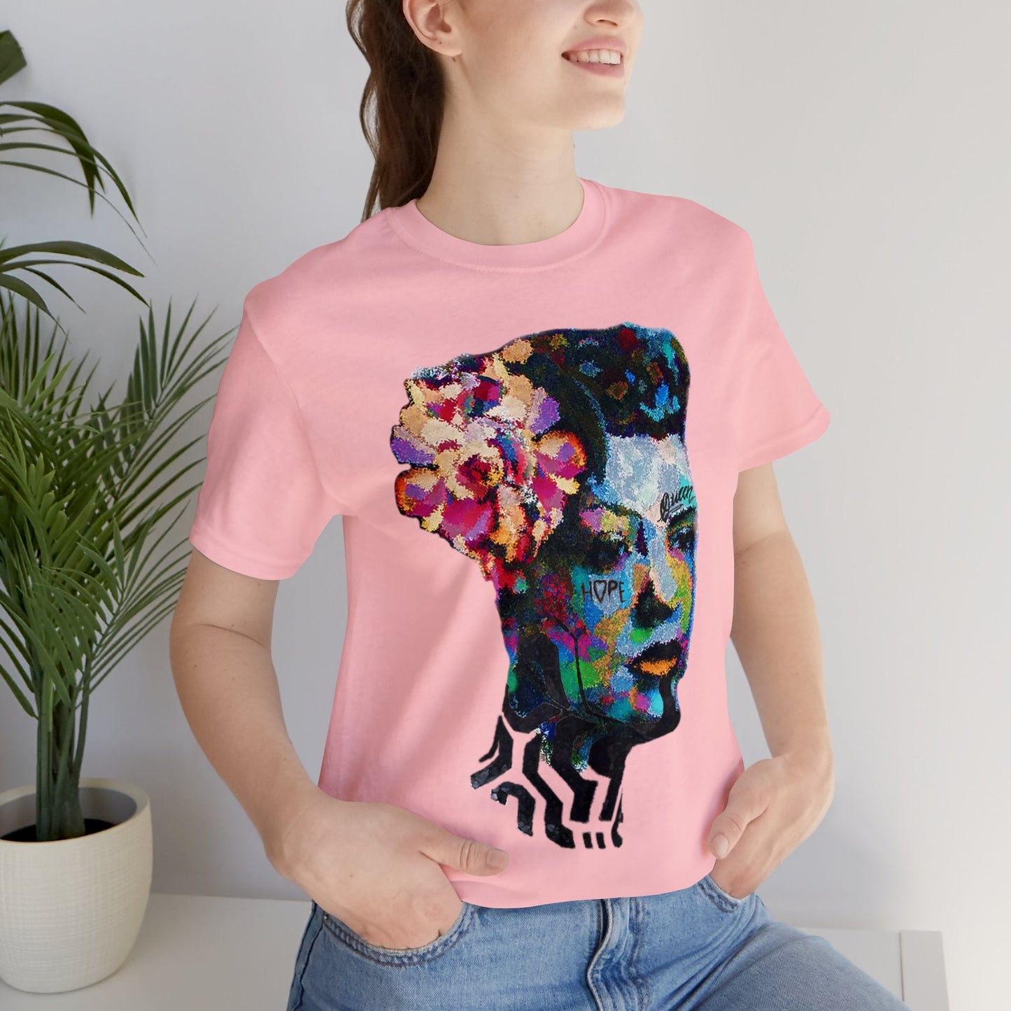 Billie Radical Unisex High End Cotton Short Sleeve Tee HUE+MAN Collective