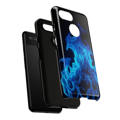 Blue Flames Tough  Phone Case