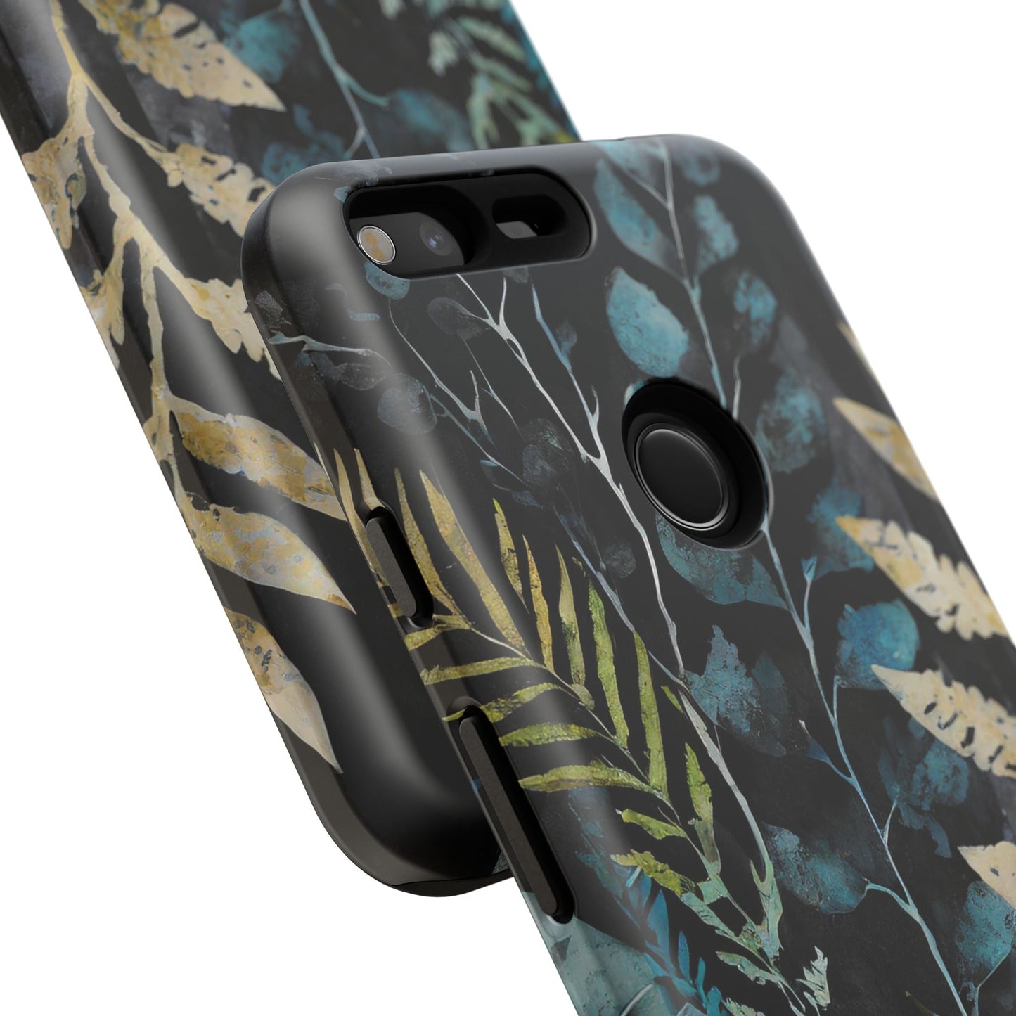 Dark Floral Tough Phone Case