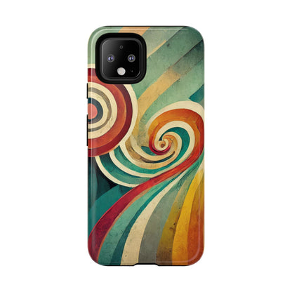 Colorful Swirl Tough Phone Case