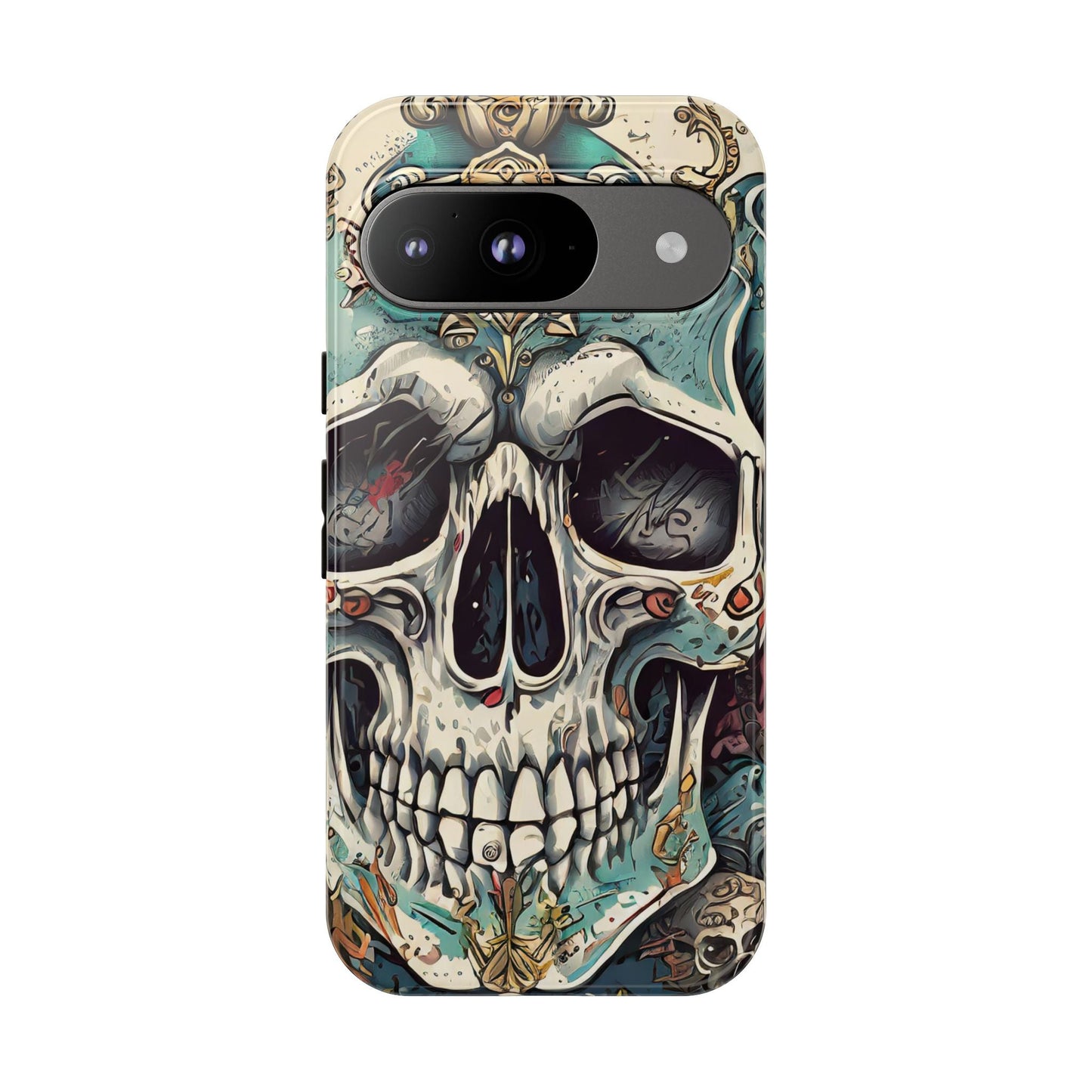 Abstract Skull Tough Phone Case