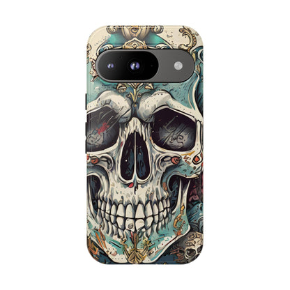Abstract Skull Tough Phone Case