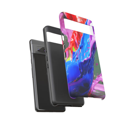 Vibrant Color Splash Tough Phone Case