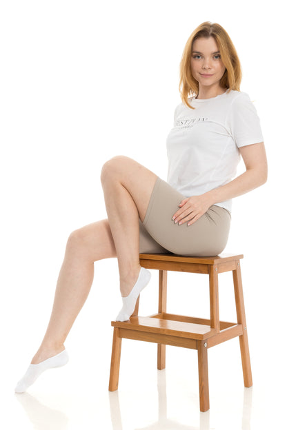 Women's Bamboo No Show Invisible Socks 6-Pack - 612