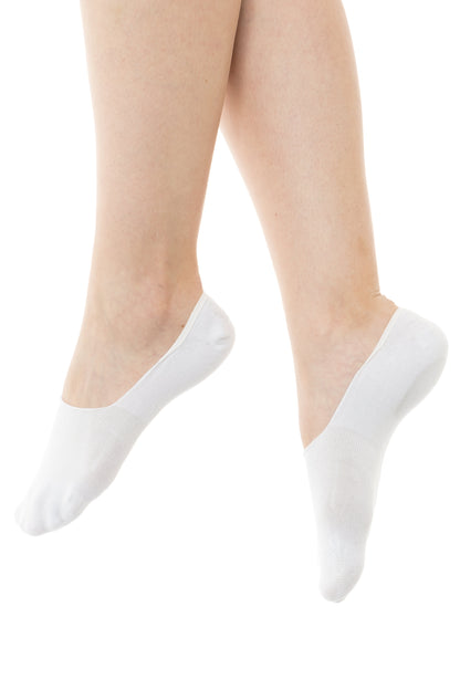 Women's Bamboo No Show Invisible Socks 6-Pack - 612