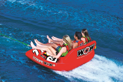 WOW Sports 3-Person Coupe Cockpit Towable (21-1080)