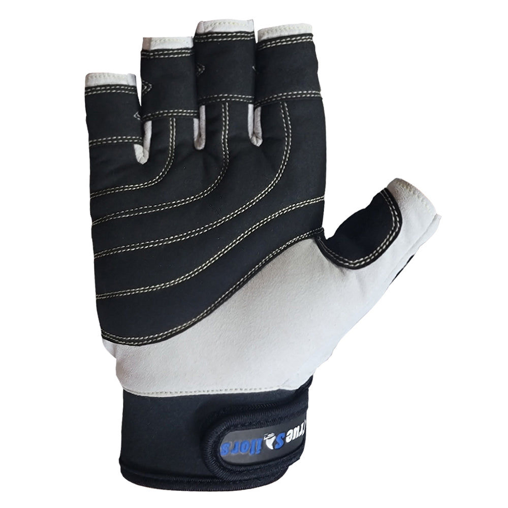 True Sailors Sailing Gloves Kayaking Yachting Dinghy Rope Fishing Tool Short Finger Glove