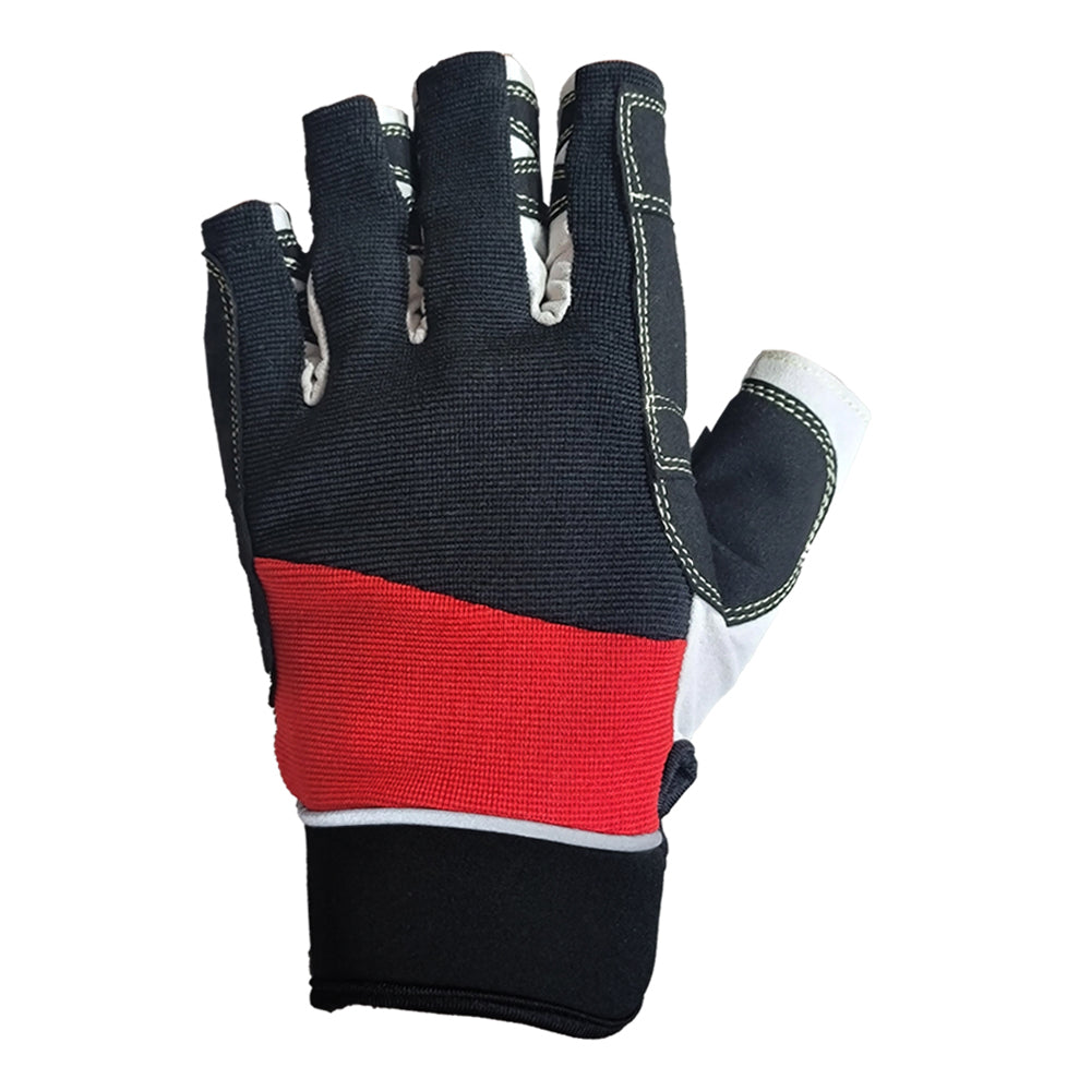 True Sailors Sailing Gloves Kayaking Yachting Dinghy Rope Fishing Tool Short Finger Glove