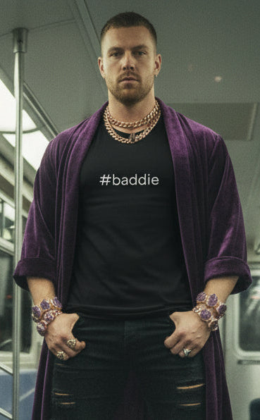 #baddie Unisex High End Cotton Short Sleeve Tee