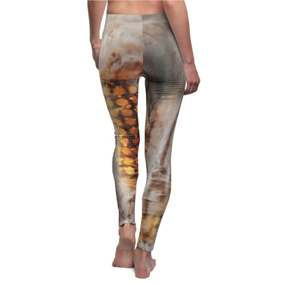 Desert Gold Resurrected Brushed Suede Leggings