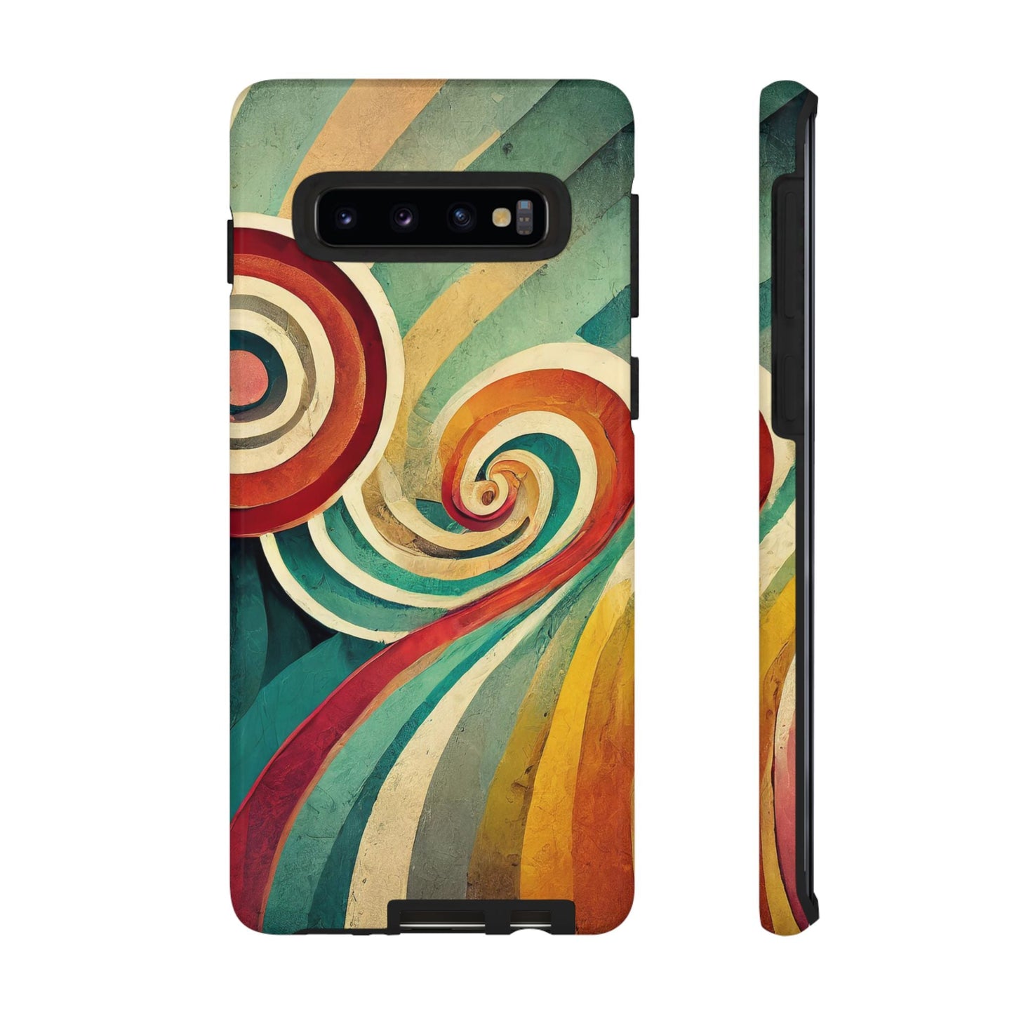 Colorful Swirl Tough Phone Case