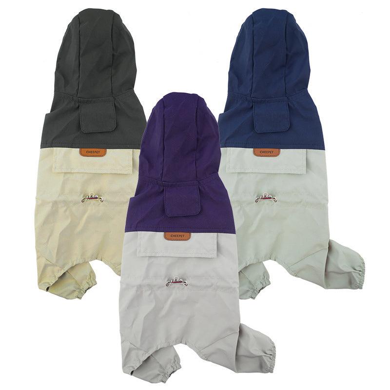 Waterproof Stylish Dog Raincoat