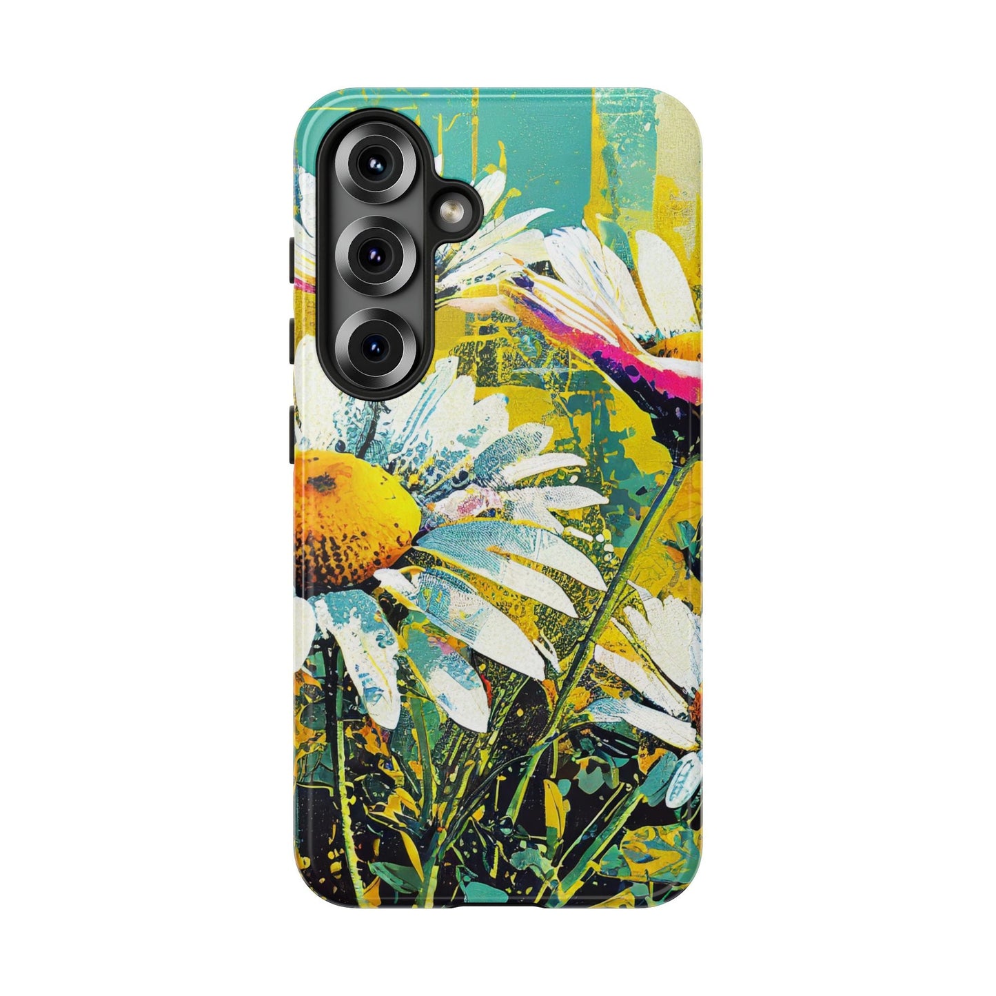 Colorful Daisy Floral Tough Phone Case
