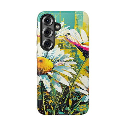 Colorful Daisy Floral Tough Phone Case