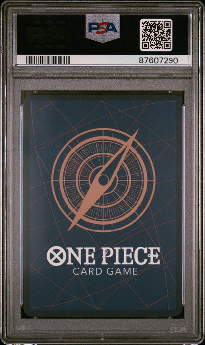 Graded 2023 One Piece OP03 Japanese Monkey D. Luffy #070 Pillars of Strength Trading Card Game PSA 10 Gem Mint