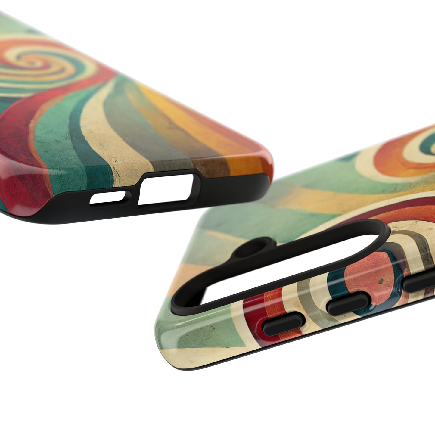 Colorful Swirl Tough Phone Case