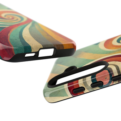 Colorful Swirl Tough Phone Case