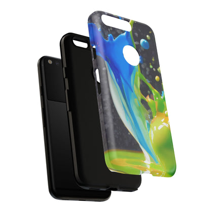 Vibrant Paint Splash Phone Case - Tough & Stylish Protection