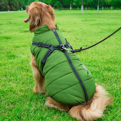 Dog Clothes Chest Back Integrated Cotton