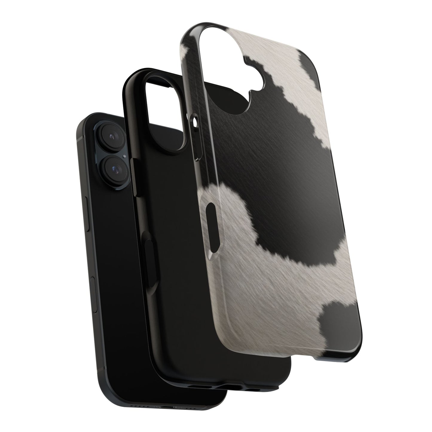 Stylish Cow Print Tough Phone Case