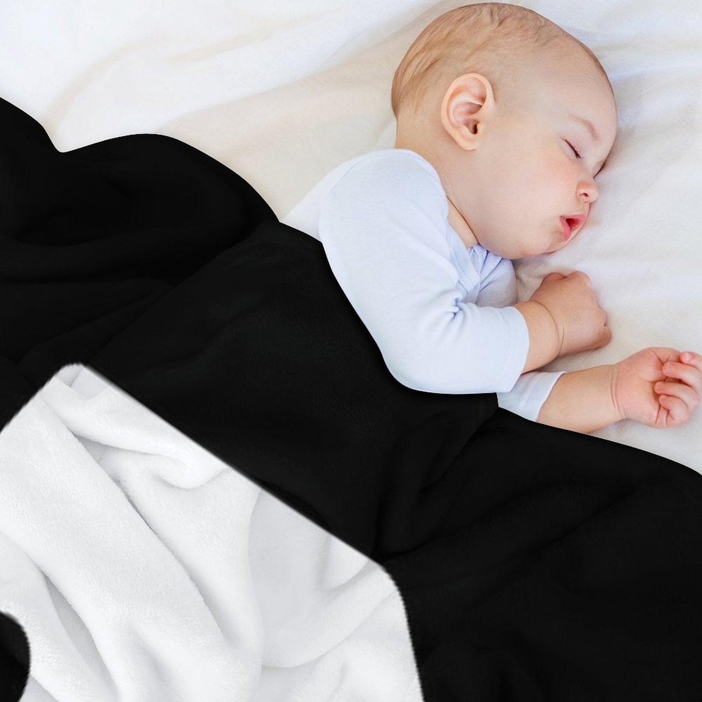 The Van Life Logo  Greyscale Throw Blanket