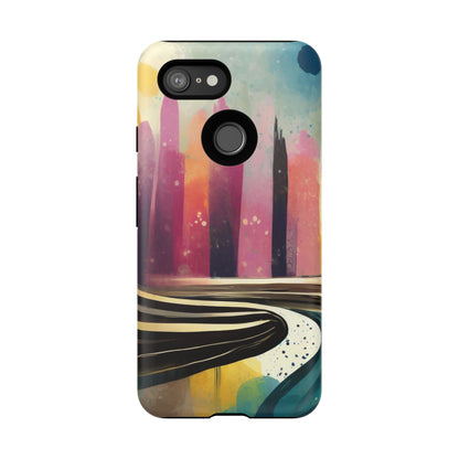 City Skyline Vibrant Tough Phone Case