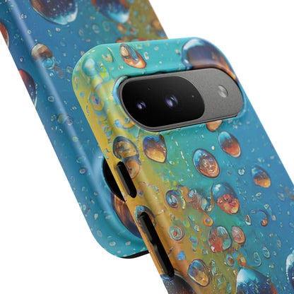 Colorful Water Droplets Tough Phone Case