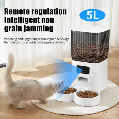 Automatic Pet Feeder with Camera