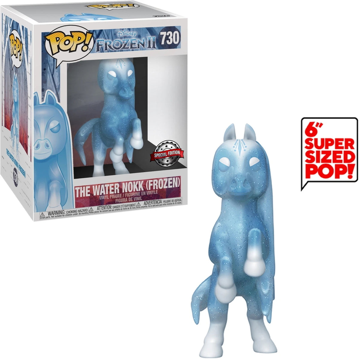 Disney Frozen 2 Nokk 6 Inch Super Funko Pop! Vinyl Figure #730