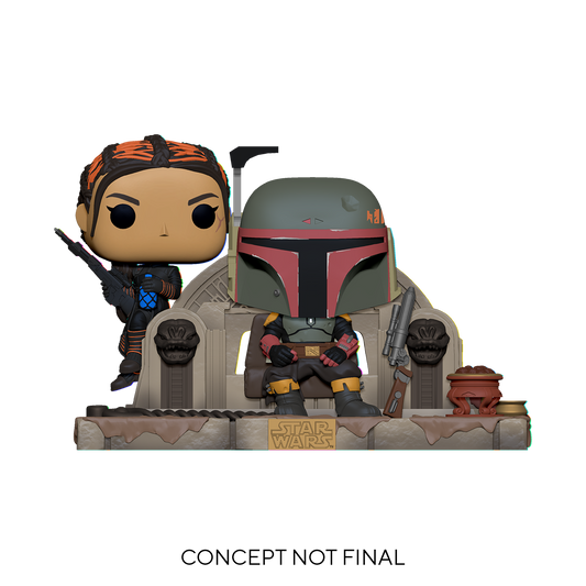 Bobba Fett & Fennec Shand Funko Pop! Star Wars: Mandalorian Vinyl Bobblehead