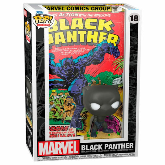 Black Panther Funko Pop! Marvel Comic Cover Bobblehead