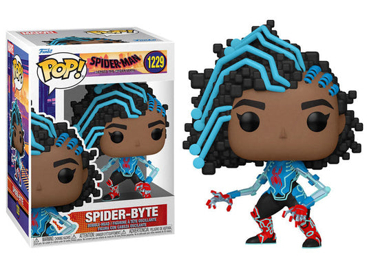 Spider-Byte Funko Pop! Marvel Spider-Man Across The Spider-Verse Bobblehead
