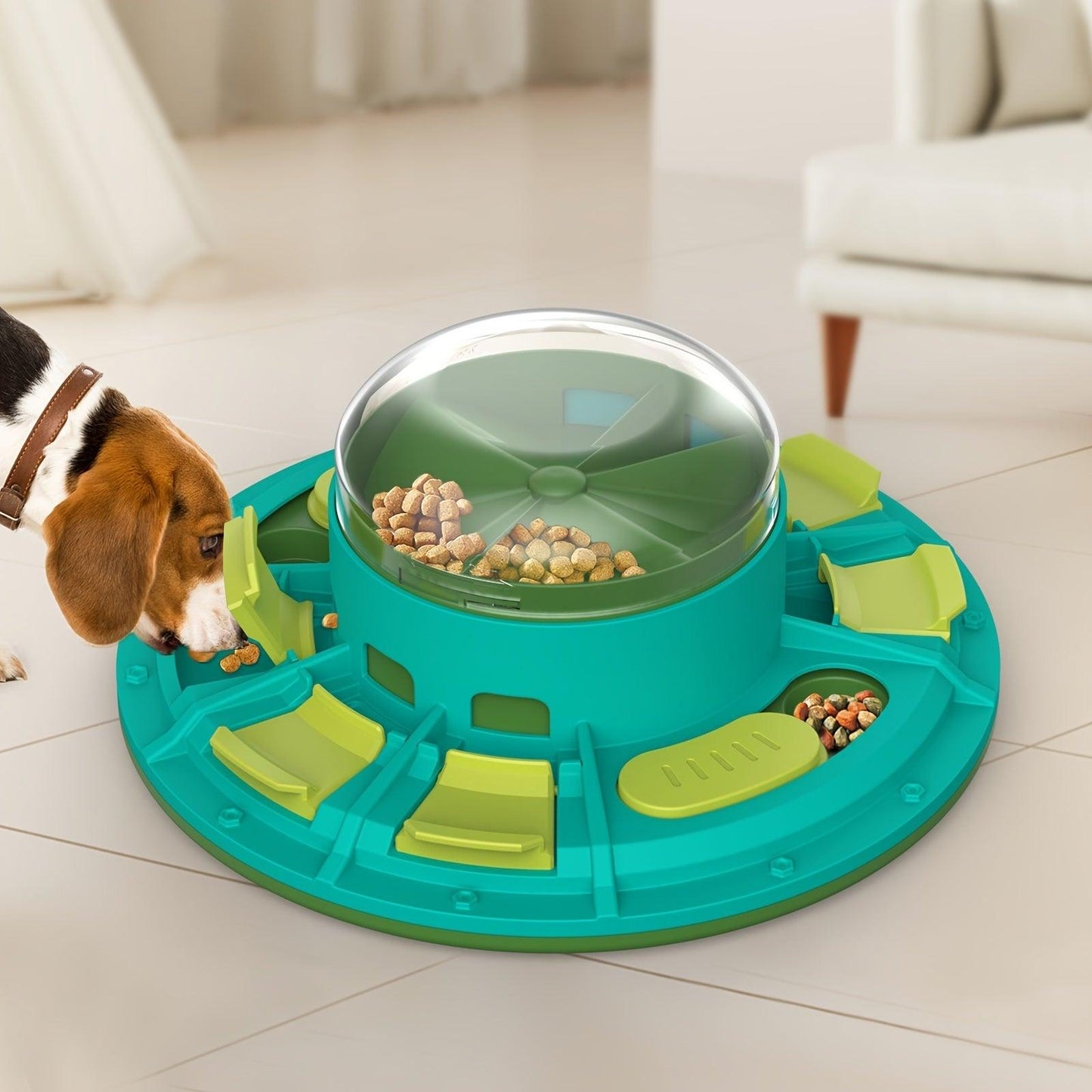 Interactive Dog Puzzle Slow Feeding Toy